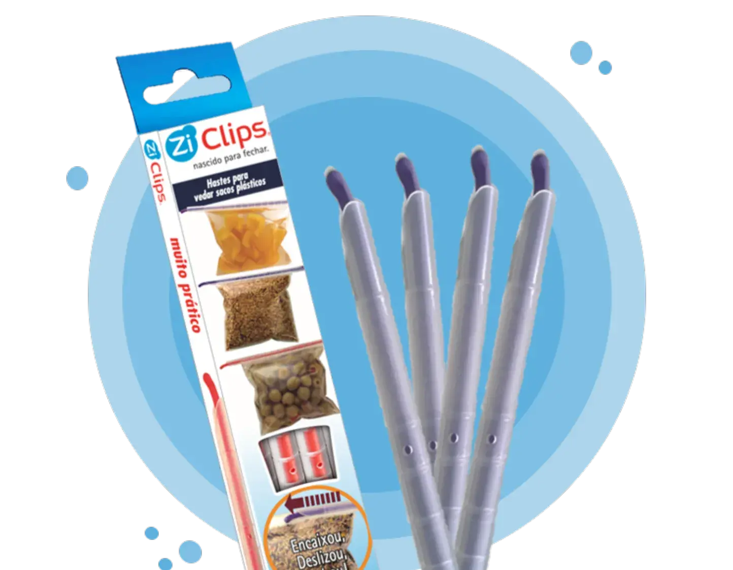 Fecho de embalagens flexíveis